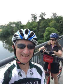 Bike tour 2018 Necker River--1 Glen and Kim