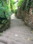 Walkway up to Heidelberg Castle