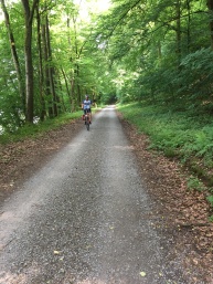 Glen on the bike trail